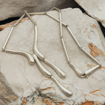 Lapponia Ice Drops ‘50 Years’ Sterling Silver Necklace by Chao-Hsien Kuo, 2009