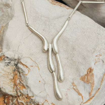 Lapponia Ice Drops ‘50 Years’ Sterling Silver Necklace by Chao-Hsien Kuo, 2009