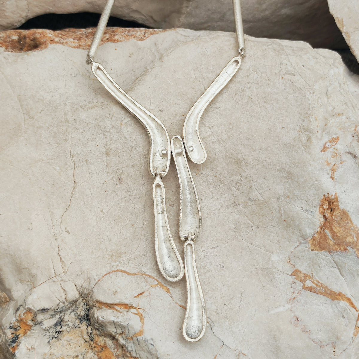 Lapponia Ice Drops ‘50 Years’ Sterling Silver Necklace by Chao-Hsien Kuo, 2009