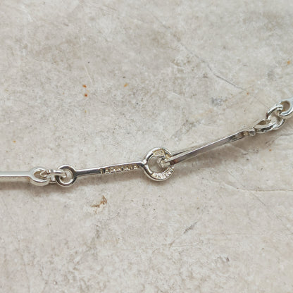 Vintage Lapponia Silver Path Sterling Silver Necklace by Björn Weckström, 1990