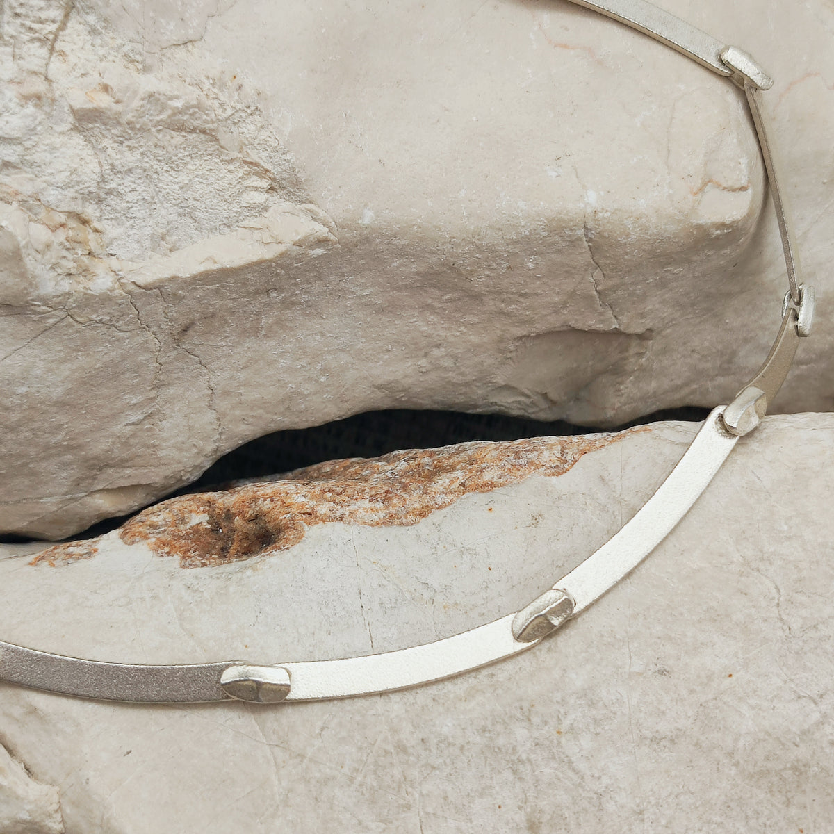 Vintage Lapponia Labyrinth Sterling Silver Necklace by Björn Weckström 41cm, 2003