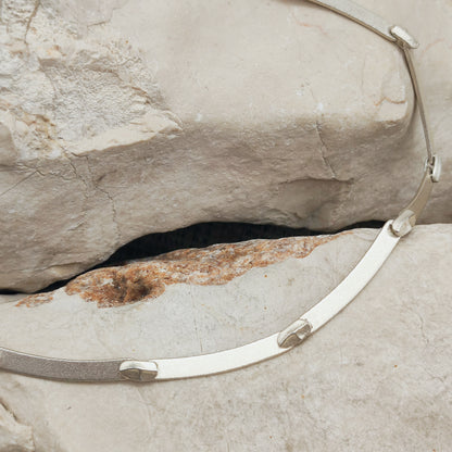 Vintage Lapponia Labyrinth Sterling Silver Necklace by Björn Weckström 41cm, 2003