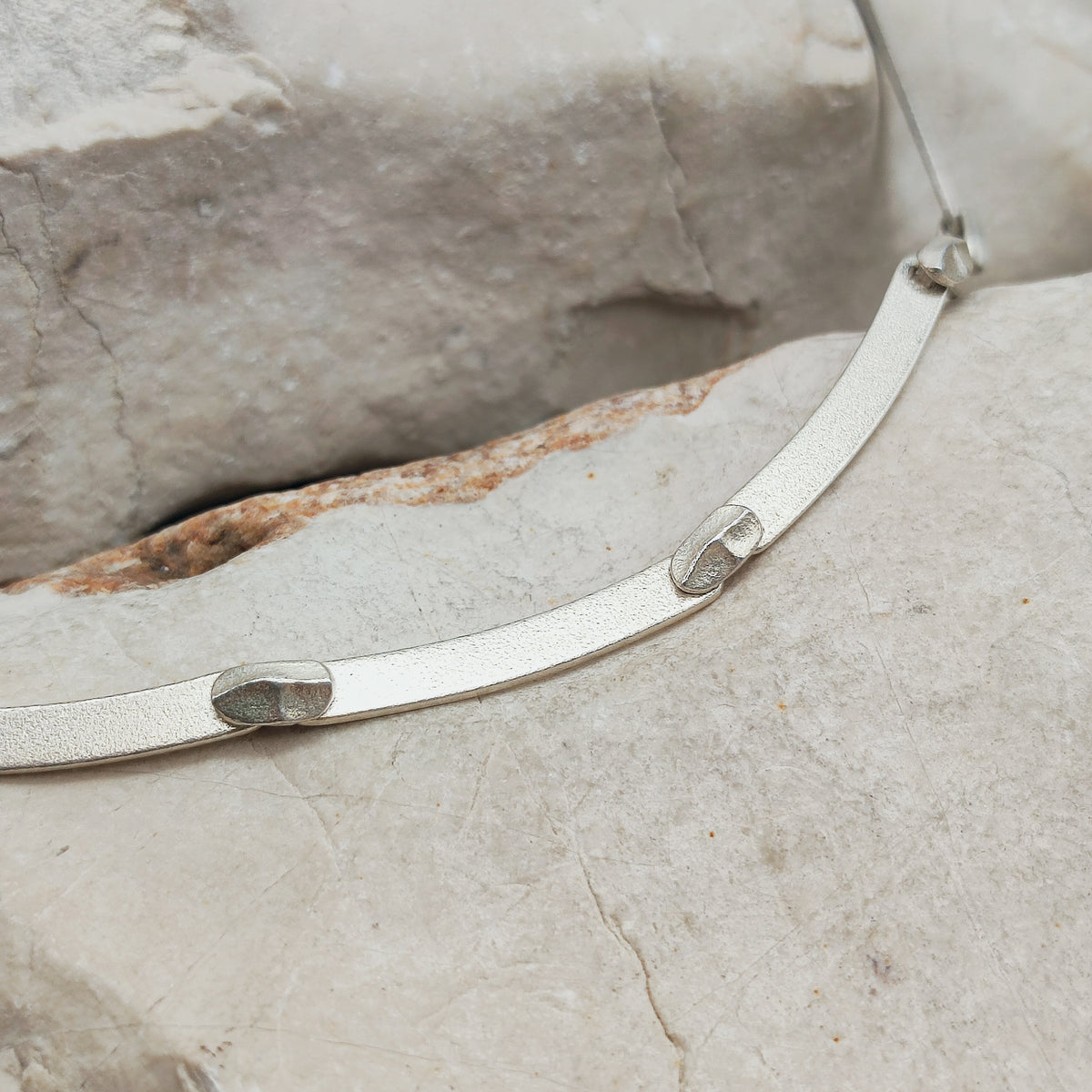 Vintage Lapponia Labyrinth Sterling Silver Necklace by Björn Weckström 41cm, 2003