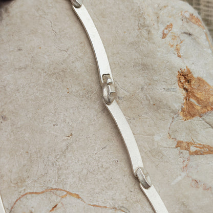 Vintage Lapponia Labyrinth Sterling Silver Necklace by Björn Weckström 41cm, 2003