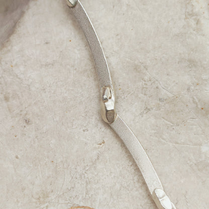 Vintage Lapponia Labyrinth Sterling Silver Necklace by Björn Weckström 41cm, 2003