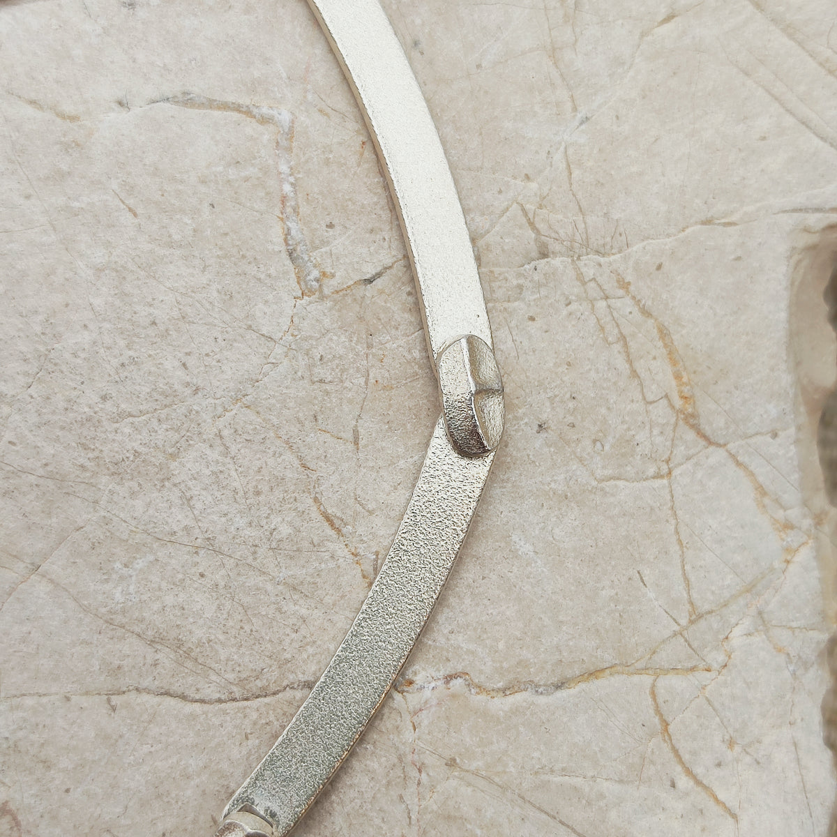 Vintage Lapponia Labyrinth Sterling Silver Necklace by Björn Weckström 41cm, 2003