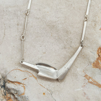 Vintage Lapponia Hespera Sterling Silver Necklace by Zoltan Popovits, 1988
