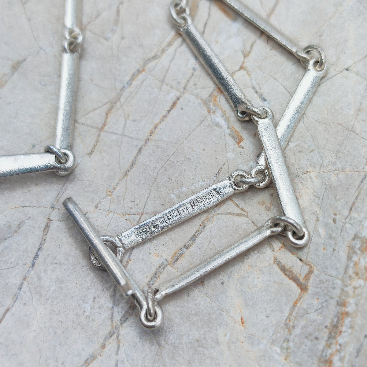Vintage Lapponia Hespera Sterling Silver Necklace by Zoltan Popovits, 1988