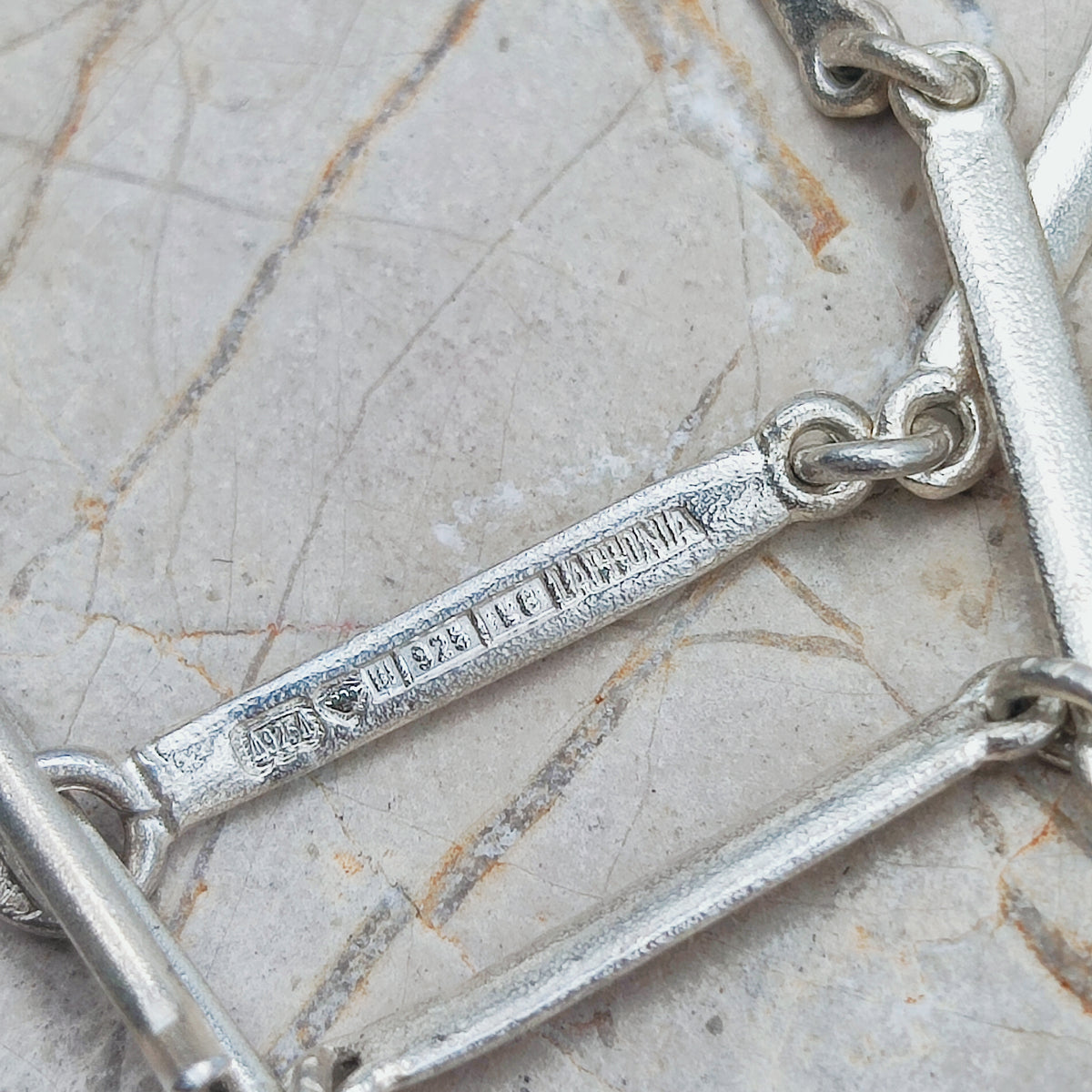 Vintage Lapponia Hespera Sterling Silver Necklace by Zoltan Popovits, 1988