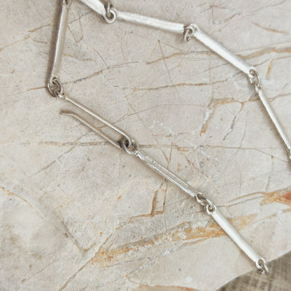 Vintage Lapponia Hespera Sterling Silver Necklace by Zoltan Popovits, 1988