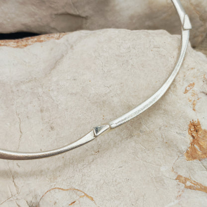 Lapponia Arcturus Sterling Silver Collar Necklace by Zoltan Popovits, 2022