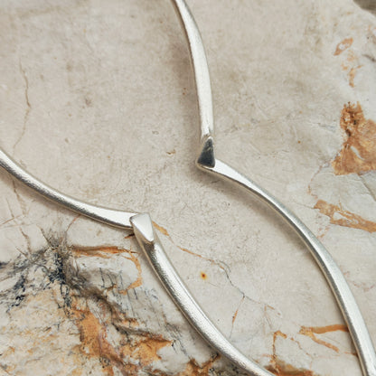 Lapponia Arcturus Sterling Silver Collar Necklace by Zoltan Popovits, 2022