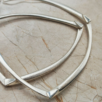 Lapponia Arcturus Sterling Silver Collar Necklace by Zoltan Popovits, 2022