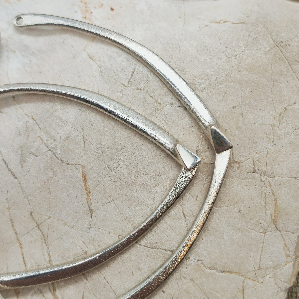 Lapponia Arcturus Sterling Silver Collar Necklace by Zoltan Popovits, 2022