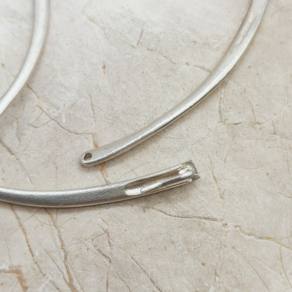 Lapponia Arcturus Sterling Silver Collar Necklace by Zoltan Popovits, 2022