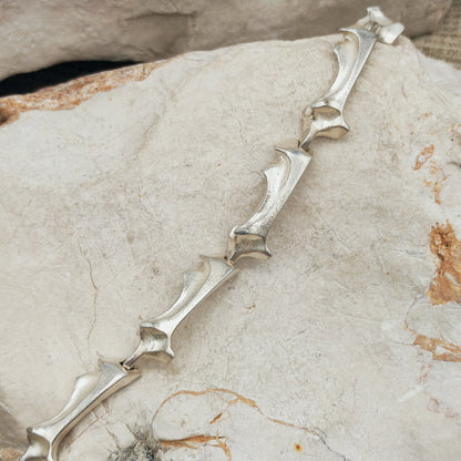 Vintage Lapponia Spica Sterling Silver Bracelet by Björn Weckström, 1990