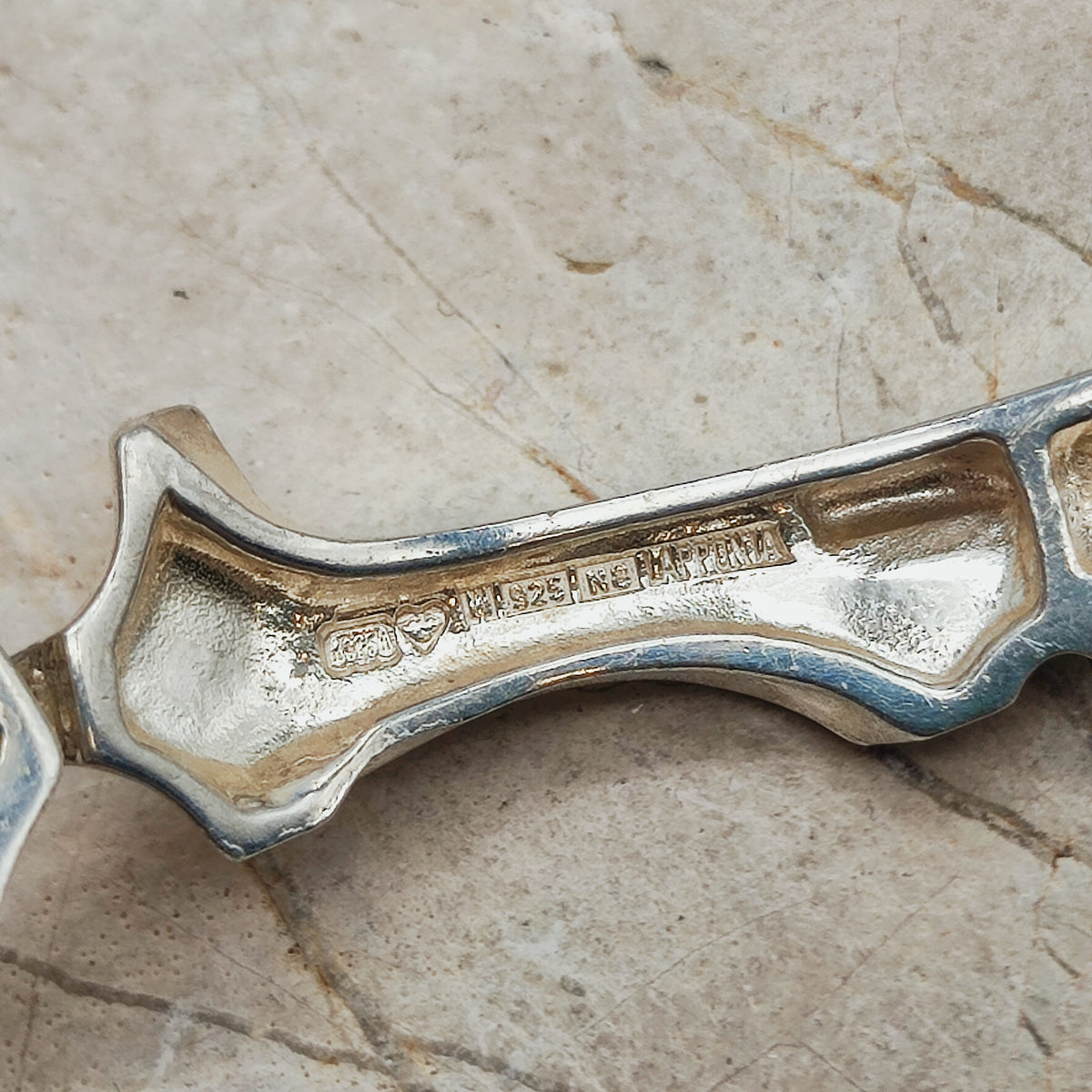 Vintage Lapponia Spica Sterling Silver Bracelet by Björn Weckström, 1990