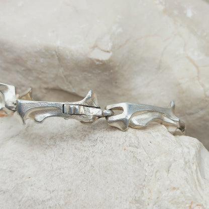 Vintage Lapponia Spica Sterling Silver Bracelet by Björn Weckström, 1990