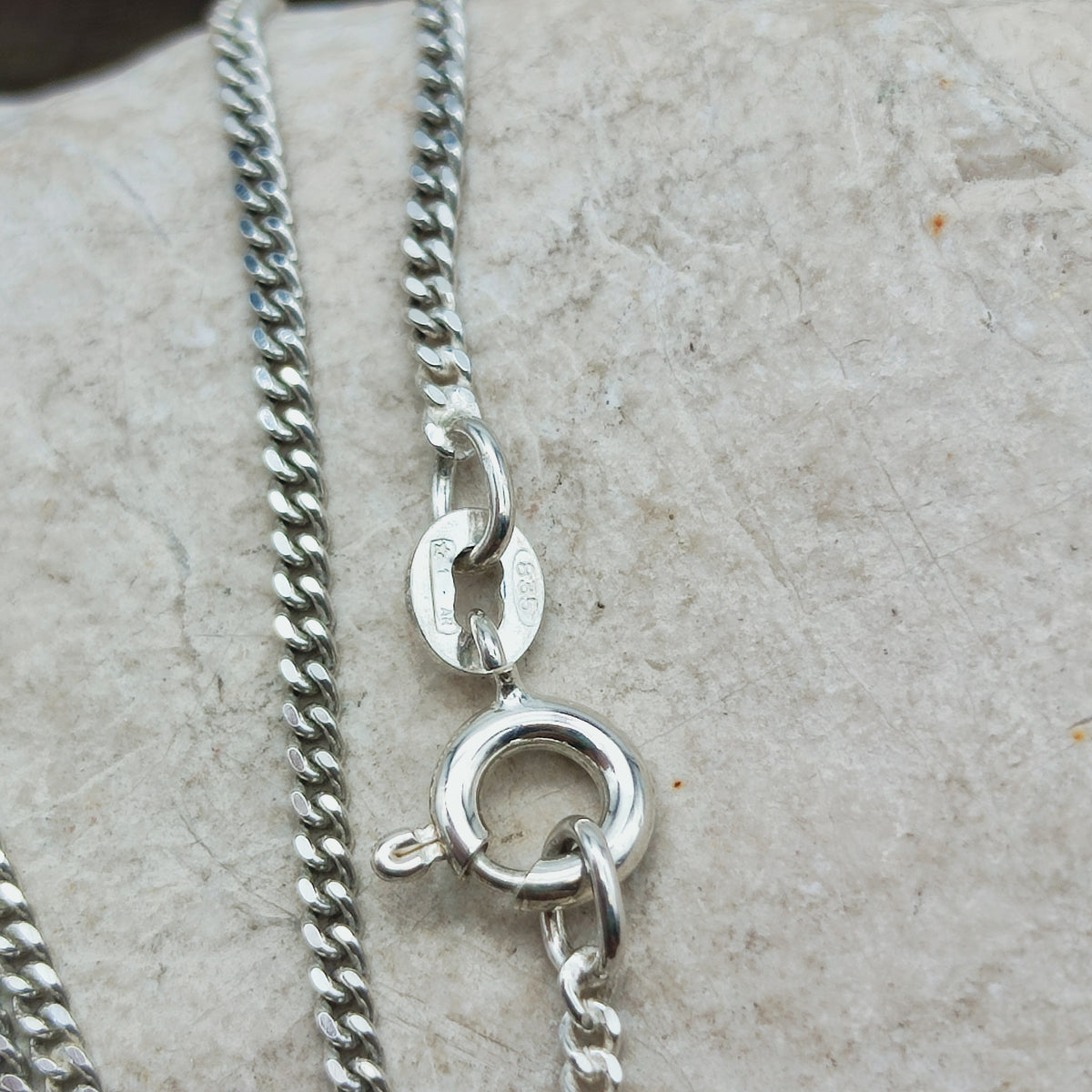 Antique Art Nouveau 800 Silver Locket with Hazel Catkins