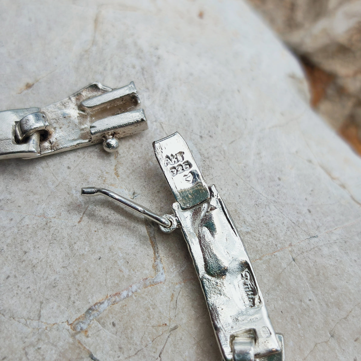 Vintage Modernist Silver Necklave by Riitta Hakala for Tammen Koru