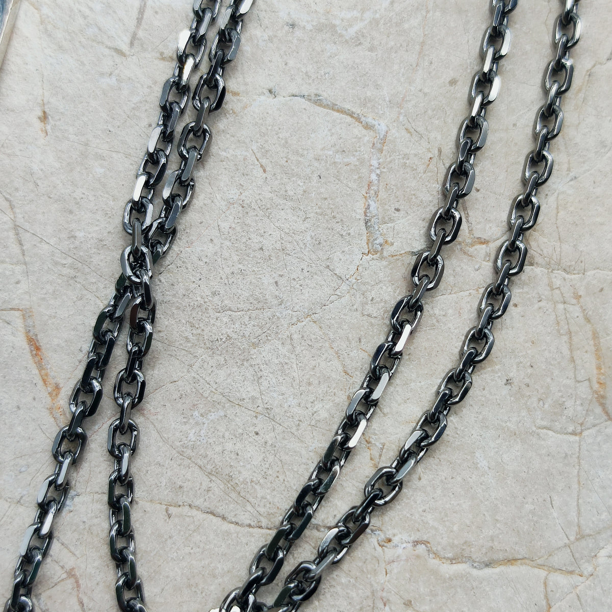Vintage Mies De Wilde Brutalist Sterling Silver Couple Pendant Necklace
