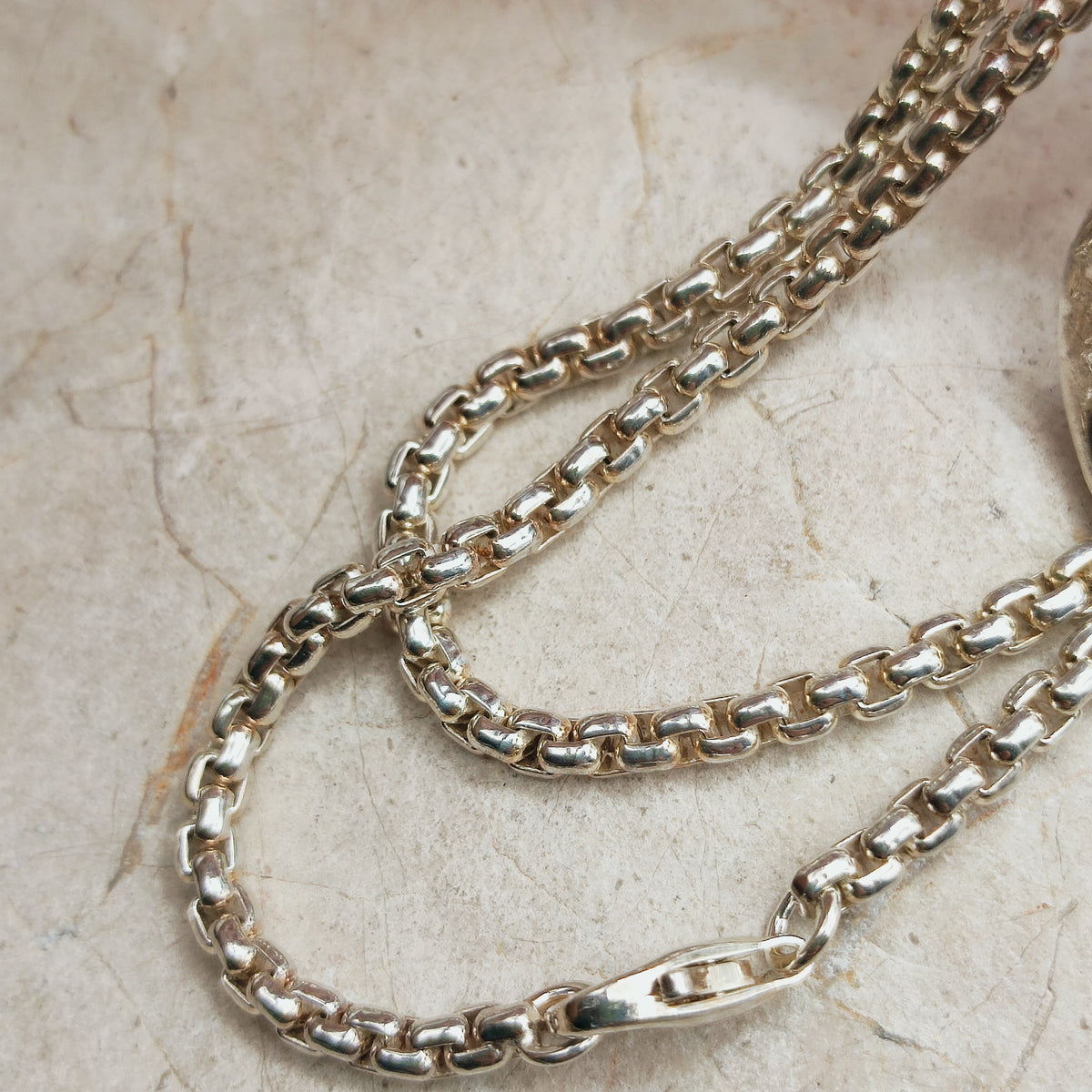 Vintage Mies De Wilde Brutalist Sterling Silver Abstract Pendant Necklace