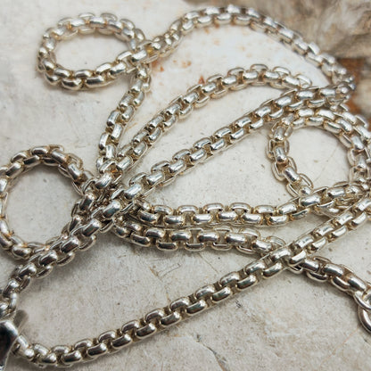 Vintage Mies De Wilde Brutalist Sterling Silver Abstract Pendant Necklace