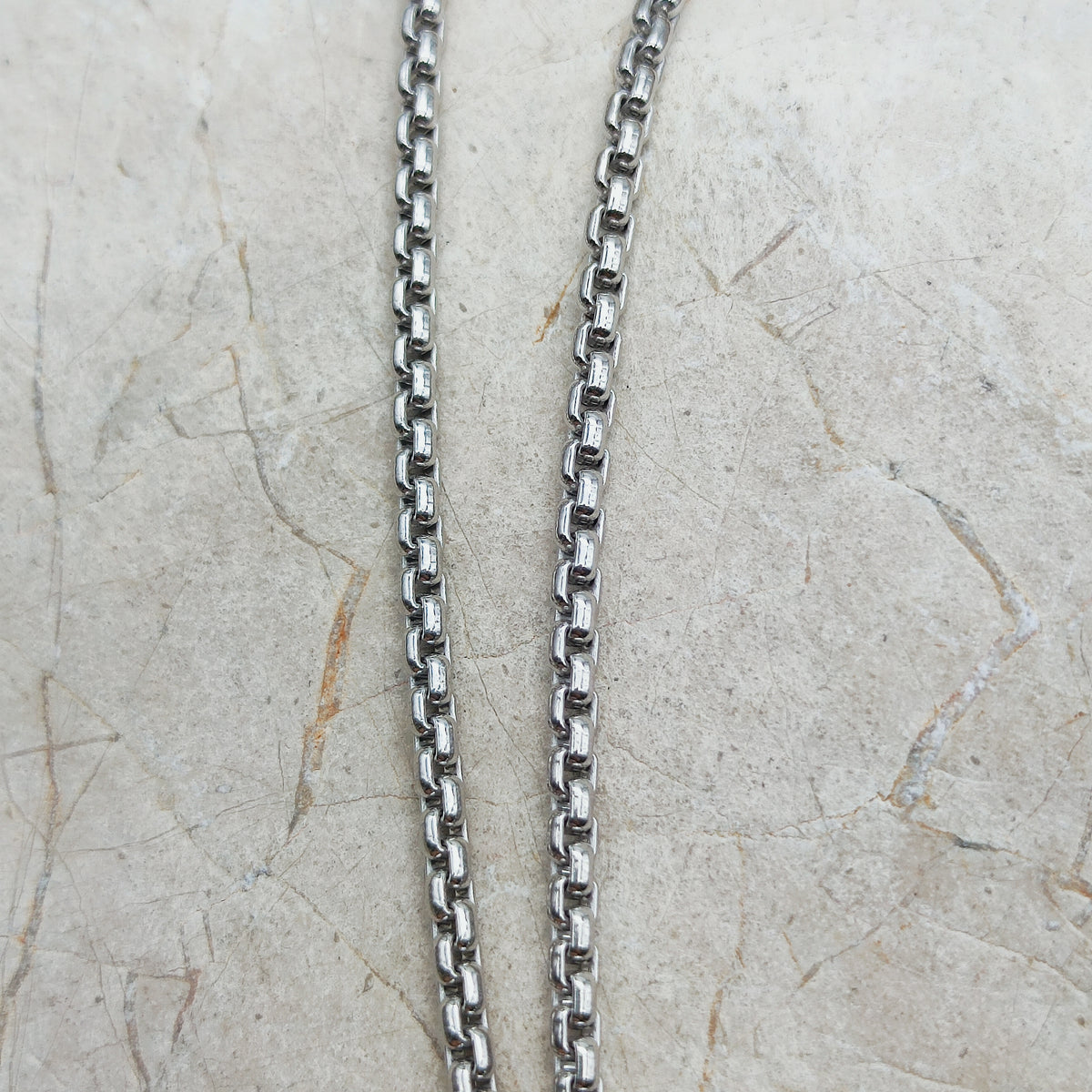 Vintage Mies De Wilde Brutalist Sterling Silver Pearl Pendant Necklace
