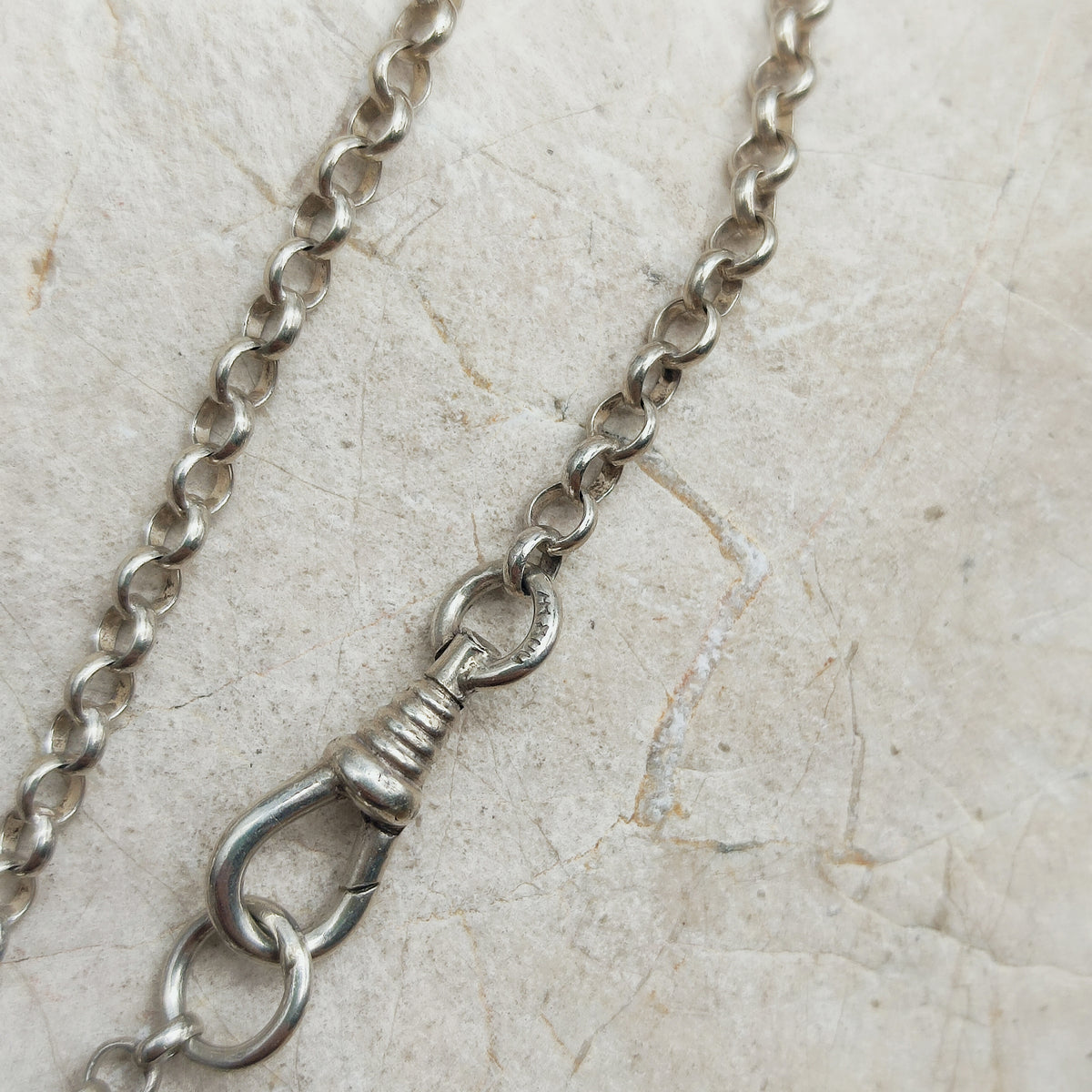 Vintage Hannu Ikonen Cascade Reindeer Moss Silver Necklace