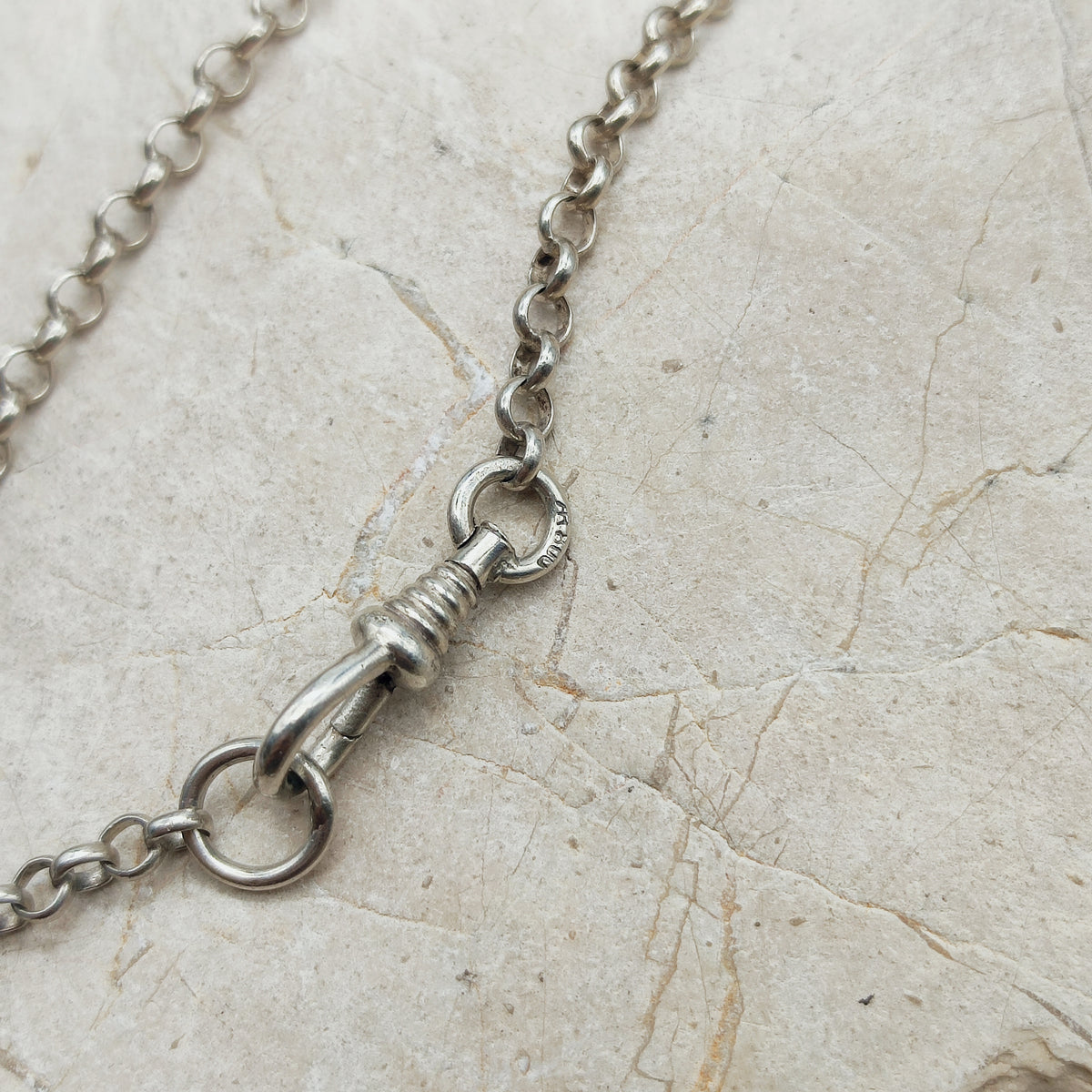 Vintage Hannu Ikonen Cascade Reindeer Moss Silver Necklace
