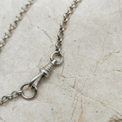 Vintage Hannu Ikonen Cascade Reindeer Moss Silver Necklace