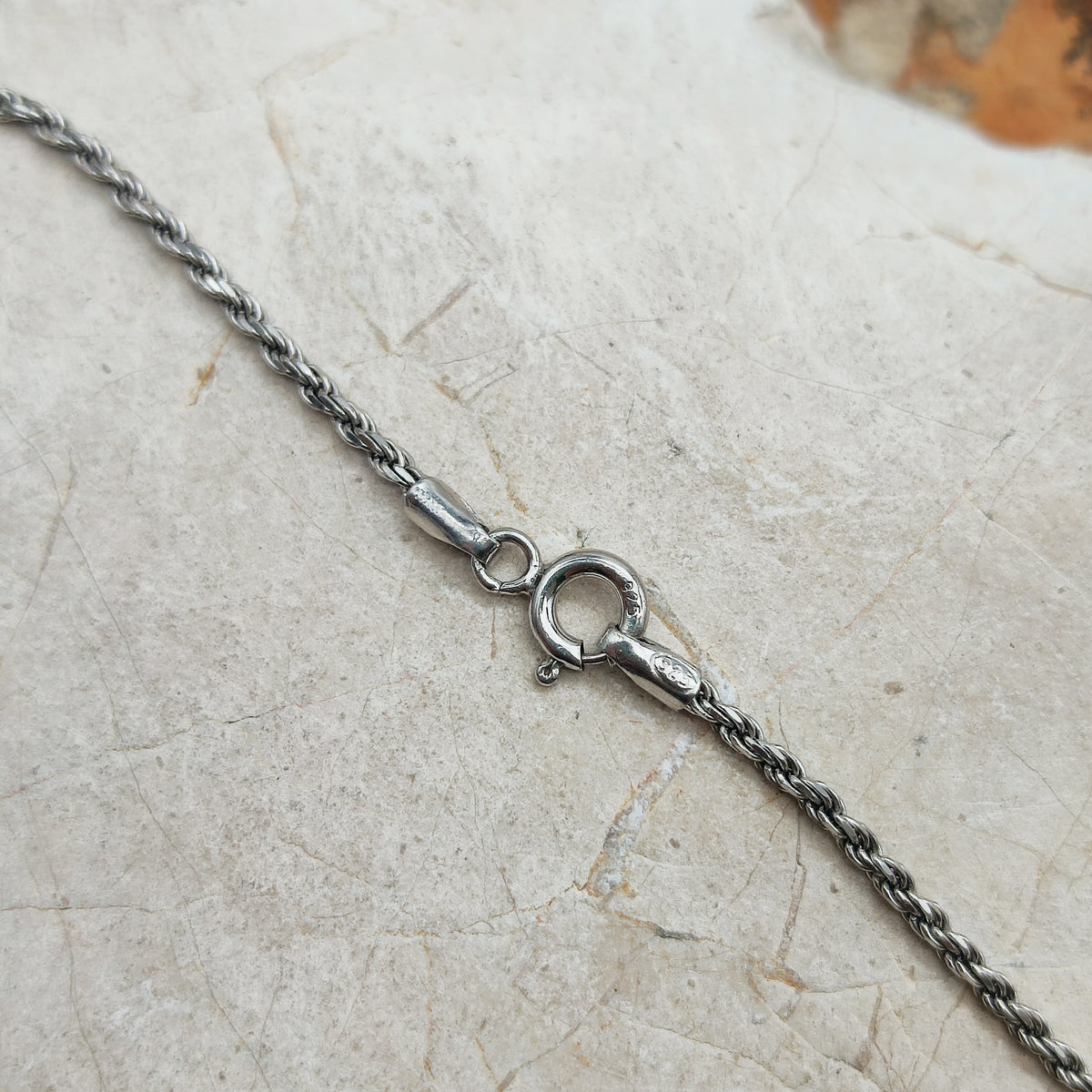 Vintage Hannu Ikonen Large Articulated Reindeer Moss Silver Necklace
